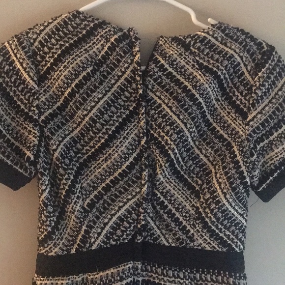 cap sleeve tweed dress - Picture 4 of 4